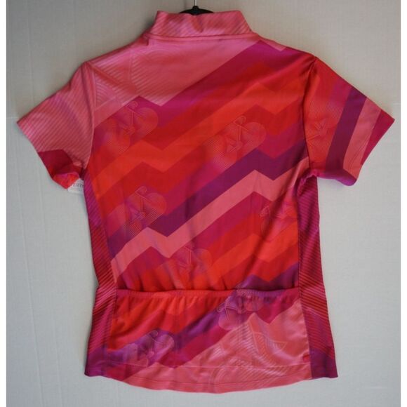 Terry 630840A2BZ3 Women's Sz S Level Up Pink Actif Biking Jersey - Picture 10 of 11